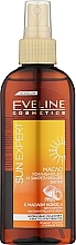 Fragrances, Perfumes, Cosmetics Tan Fixing & Boosting Oil with Coconut Oil - Eveline Sun Expert