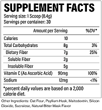 Food Supplement 'Dietary Fiber', unflavoured - Revive MD Fiber Unflavored — photo N2