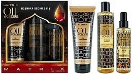 Fragrances, Perfumes, Cosmetics Set - Matrix Oil Wonders (shm/300ml + cond/200ml + oil/125ml)