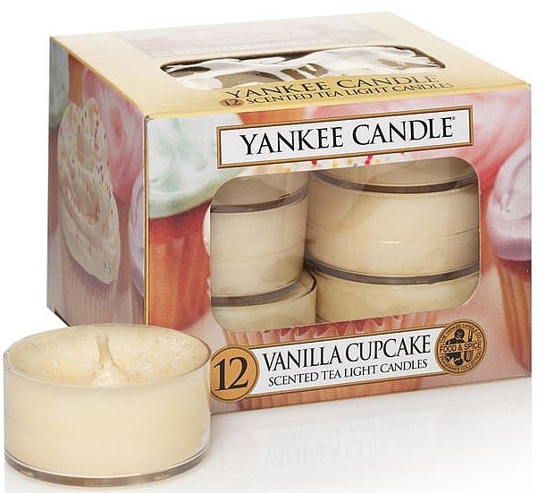 Tea Light Candles - Yankee Candle Scented Tea Light Candles Vanilla Cupcake — photo N3