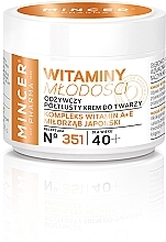 Face Cream 40+ - Mincer Pharma Witaminy № 351 — photo N3