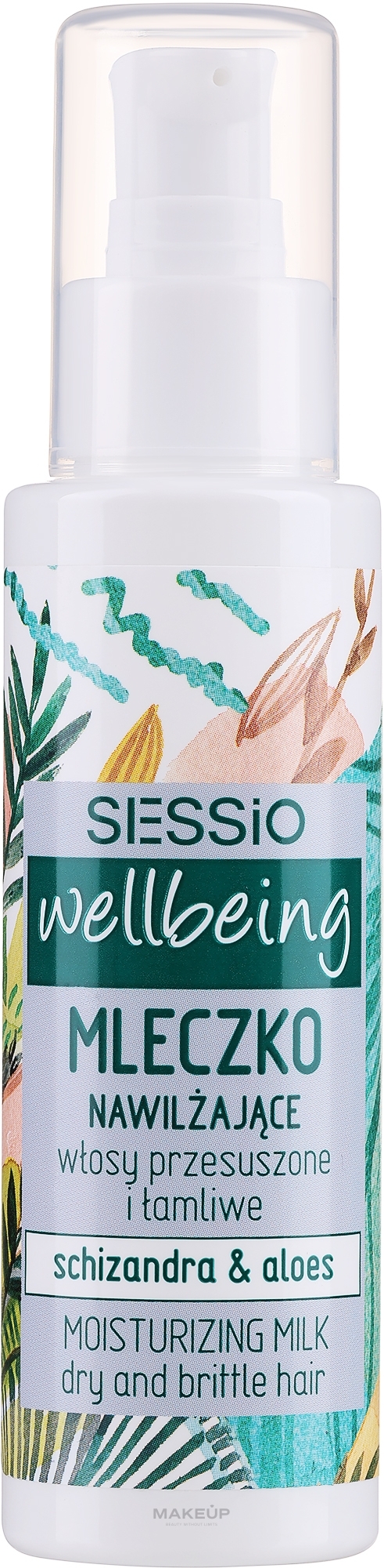 Moisturizing Lotion for Dry Hair - Sessio Wellbeing Moisturizing Milk For Dry & Brittle Hair  — photo 100 ml