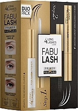 Fragrances, Perfumes, Cosmetics Set - Long4Lashes Fabulash Set (mascara/10g + primer/9ml)