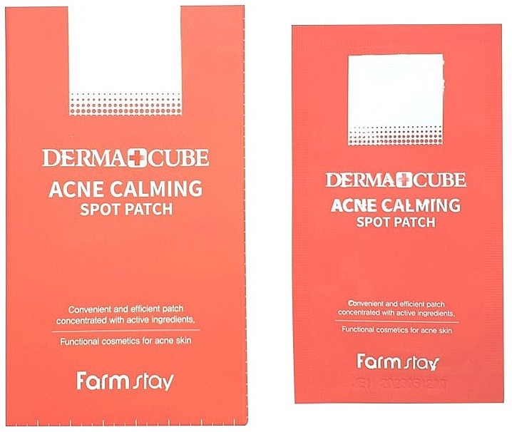 Acne Calming Spot Patch - FarmStay Derma Cube Acne Calming Spot Patch — photo N1