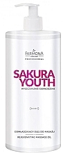 Fragrances, Perfumes, Cosmetics Body Oil - Farmona Professional Sakura Youth Massage Oil