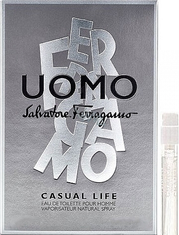 Salvatore Ferragamo Uomo Casual Life - Eau de Toilette (sample) — photo N3