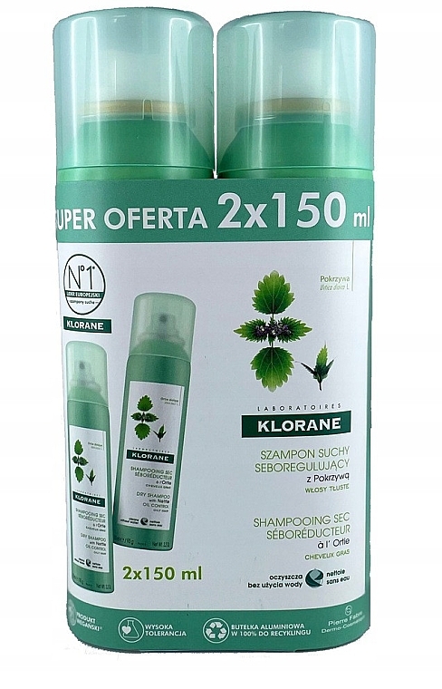 Set - Klorane (shmp/2x150ml) — photo N1