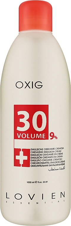 Developer Oxydant 9% - Lovien Essential Oxydant Emulsion 30 Vol — photo N1