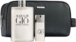 Fragrances, Perfumes, Cosmetics Giorgio Armani Acqua di Gio Pour Homme - Set (edt/100ml + edt/mini/15ml + bag)