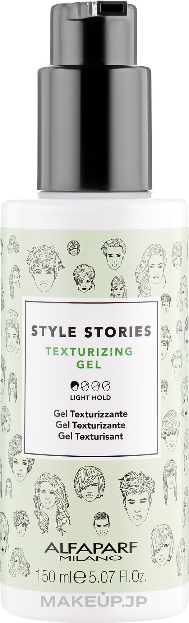 Light Hold Texturizing Gel - Alfaparf Style Stories Texturizing Gel Light Hold — photo 150 ml