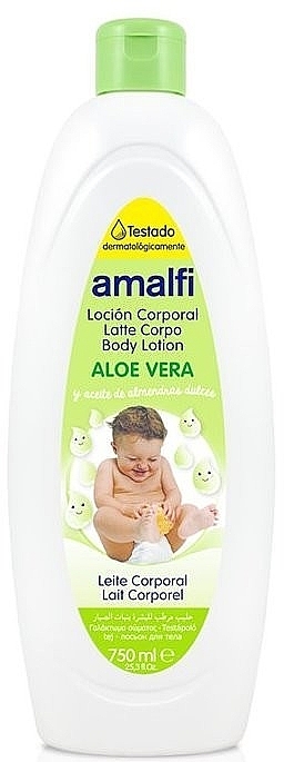 Baby Body Lotion "Aloe Vera" - Amalfi Body Lotion Baby — photo N2