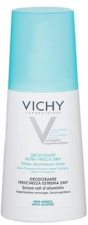 Deodorant Spray - Vichy Deodorant Ultra Fresch 24h Spray — photo N1