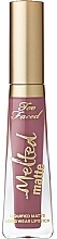 Liquid Matte Lipstick - Too Faced Melted Matte Liquified Matte Long Wear Lipstick — photo N1