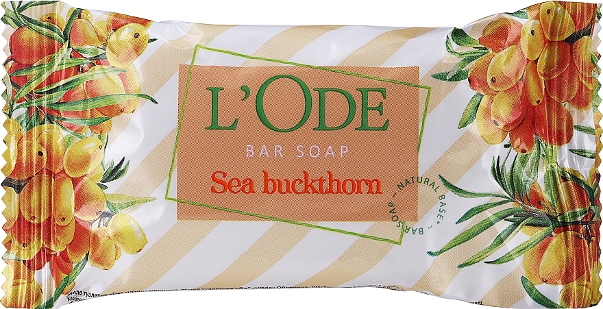 Toilet Soap Bar "Sea Buckthorn" - ODA — photo N12