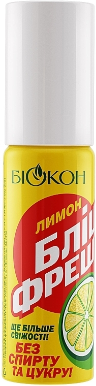 Oral Deodorant "Blitz-Fresh Lemon" - Biokon Doctor Biokon — photo N1