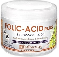 Fragrances, Perfumes, Cosmetics Lifting Eye Cream - Mincer Pharma Folic Acid Cream