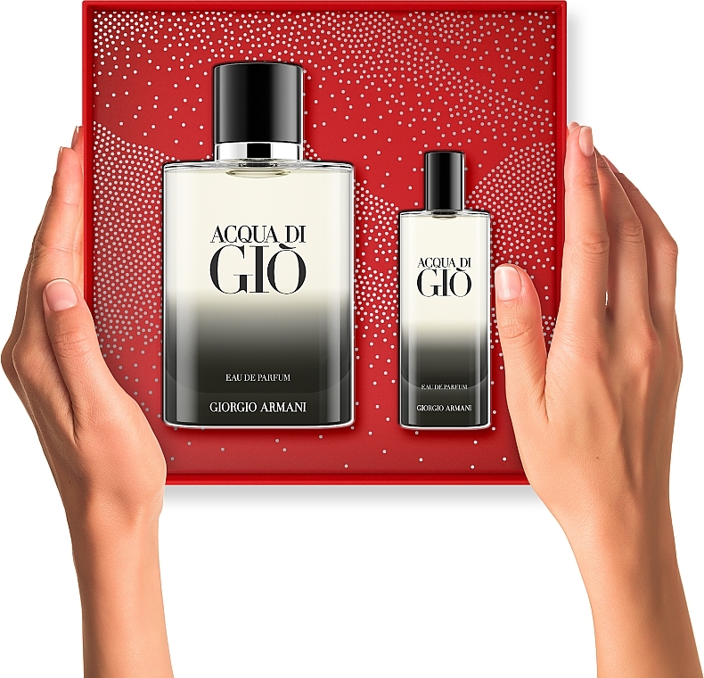 Giorgio Armani Acqua di Gio Pour Homme - Set (edp/100ml + edp/15ml) — photo N2