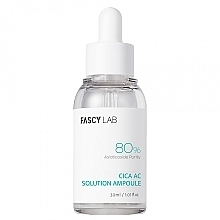 Centella Asiatica Soothing Serum - Fascy Lab Cica AC Solution Ampoule — photo N1