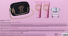 Versace Bright Crystal - Set (edt/90ml + b/lot100 ml + sh/gel/100ml + bag/1pcs)  — photo N4