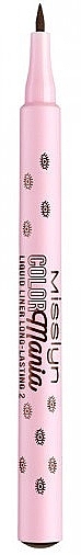 Eyeliner - Misslyn Color Mania Liquid Liner Long Lasting — photo N11