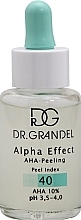 Fragrances, Perfumes, Cosmetics Face Peeling - Dr. Grandel Alpha Effect AHA-Peeling 40