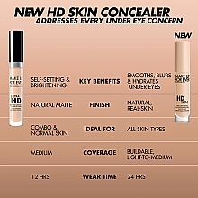 Concealer - Make Up For Ever HD Skin Concealer Smooth & Blur — photo N4