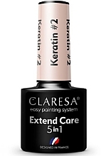 Base Coat - Claresa Extrend Care 5in1 Keratin — photo N2