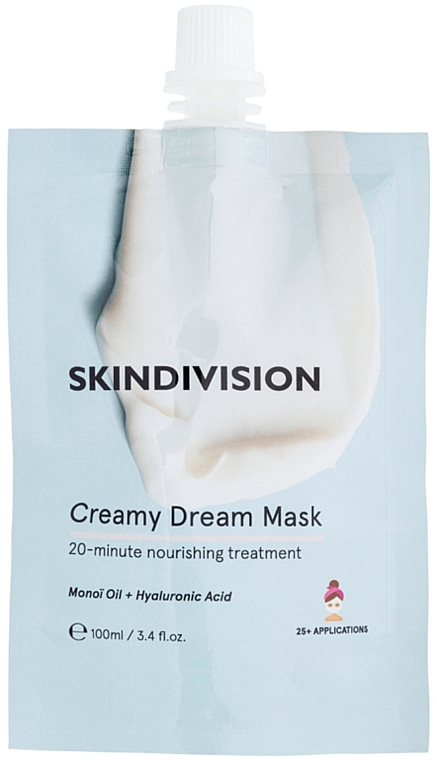 Facial Creamy Mask - SkinDivision Creamy Dream Mask — photo N3