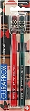 Toothbrushes, red + green - Curaprox CS 5460 Ultra Soft Duo — photo N1