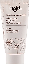 Rose Myrtle Mattifying Face Cream - Najel Mattifying Cream Aloe Vera & Rose Myrtle — photo N2