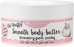 Fragrances, Perfumes, Cosmetics Strawberry & Guava Pudding Body Butter - Nacomi Smooth Body Butter Strawberry-Guawa Pudding