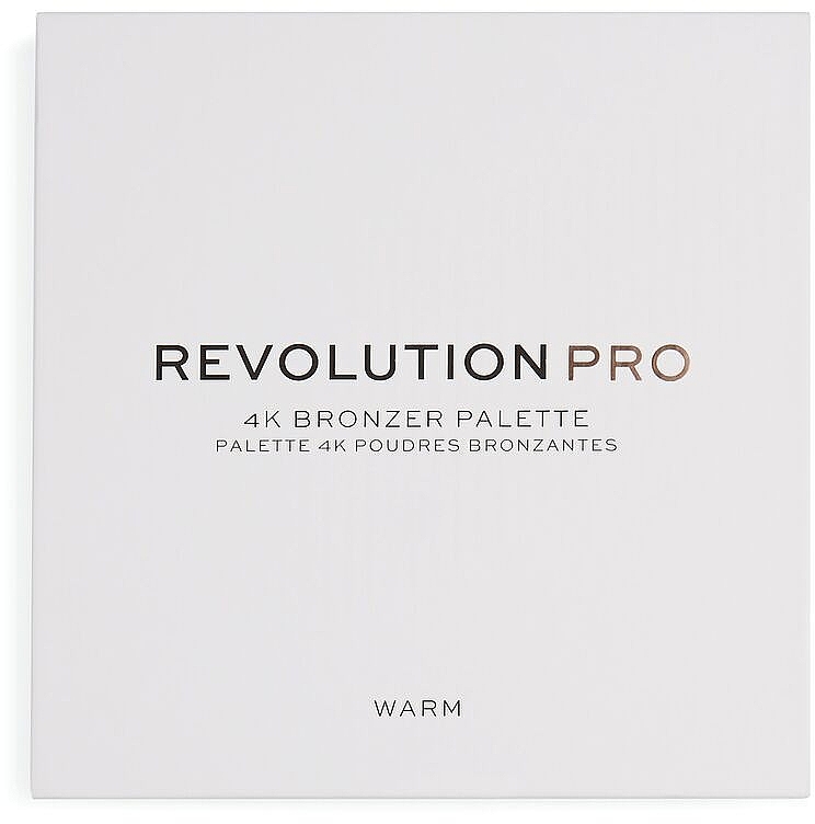 Bronzing Palette - Makeup Revolution Pro 4K Bronzer Palette — photo N1