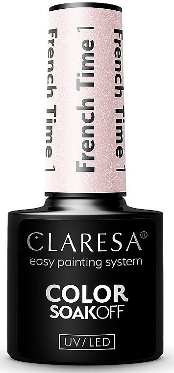 Hybrid Nail Polish - Claresa French Time — photo N1