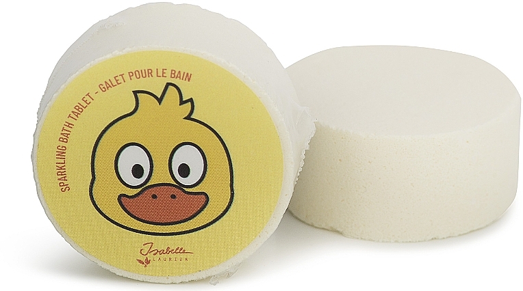 Effervescent Bath Tablet 'Duck-Baby Powder' - Isabelle Laurier Sparkling Bath Tablet — photo N2