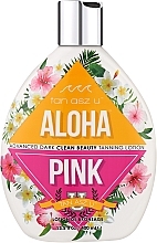 Fragrances, Perfumes, Cosmetics Solarium Cream with Coconut Milk & Pomegranate Extract, without bronzers - Tan Asz U Aloha Pink Advanced Dark Clean Beauty Tanning Lotion