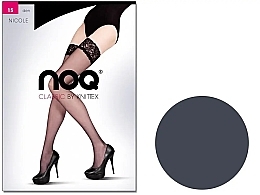 Stockings 'Nicole', 15 Den, graphite - Knittex — photo N1