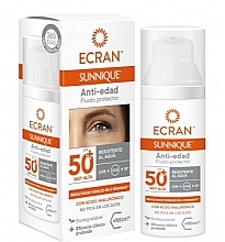 Fragrances, Perfumes, Cosmetics Facial Sunscreen Foam - Ecran Sunnique Anti-aging Facial Spf50+