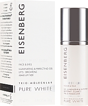 Fragrances, Perfumes, Cosmetics Face & Eye Brightening Elixir - Jose Eisenberg Pure White Face & Eyes Illuminating & Perfecting Gel