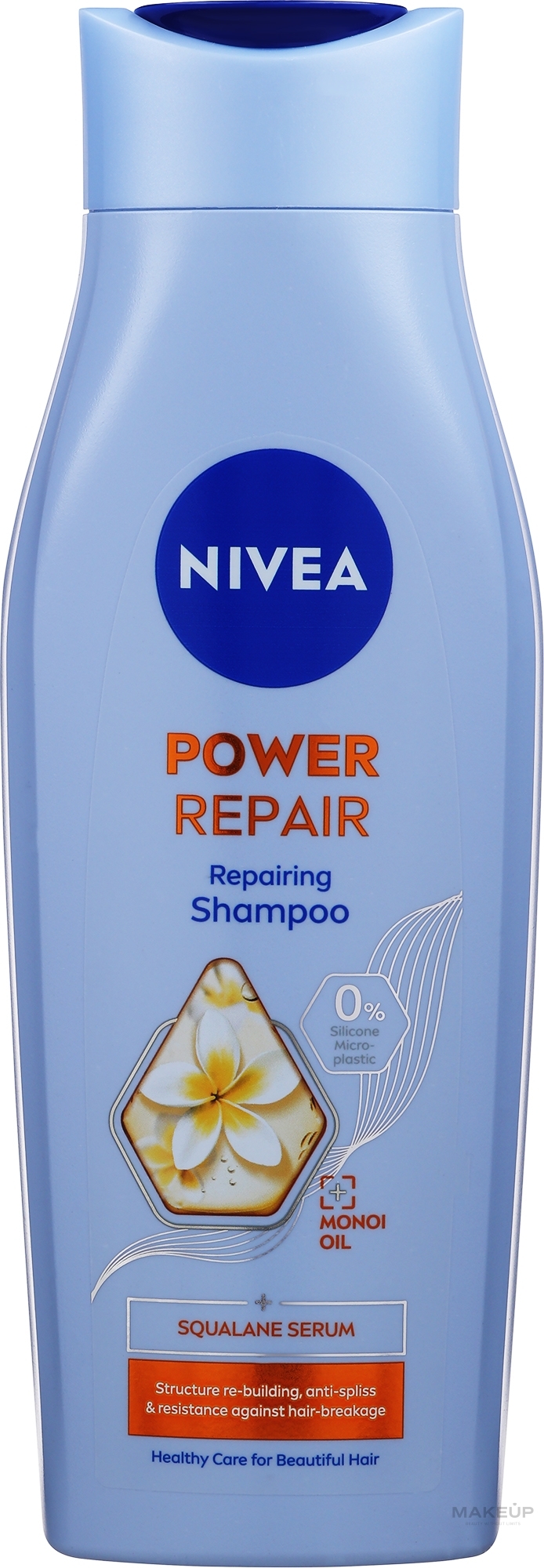 Revitalizing Shampoo with Mannoea Oil and Squalane - NIVEA Power Repair Shampoo — photo 400 ml