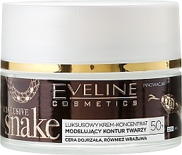 Fragrances, Perfumes, Cosmetics Face Cream - Eveline Cosmetics Exclusive Snake Luxury Multilifting Cream Concentrate 50+