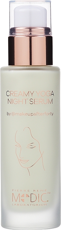 Night Face Serum - Pierre Rene Creamy Yoga Night Serum — photo N1