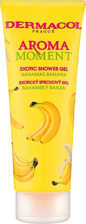 Shower Gel - Dermacol Aroma Moment Exotic Shower Gel Bahamas Banana — photo N1