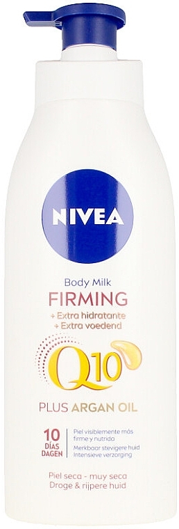 Body Milk - Nivea Q10+ Argan Oil Firming Body Milk — photo N1