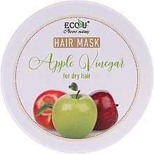 Dry Hair Mask "Apple Vinegar" - ECO U Apple Vinegar Hair Mask For Dry Hair — photo N1