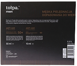 Set - Tolpa Men Anti Age & Skin Barrier Set (f/cr/50ml + eye/cr/10ml) — photo N2