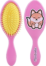 Fragrances, Perfumes, Cosmetics Hair Brush, pink - Martinelia