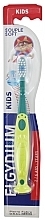 Splash Kids Toothbrush, 2-6 years, yellow and green - Elgydium Kids Splash 2-6 Years — photo N2