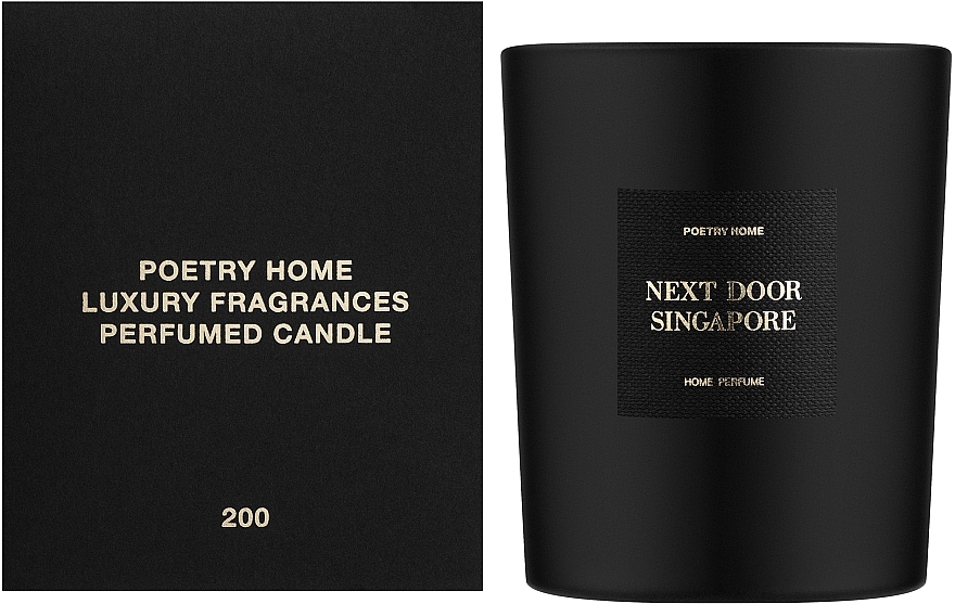 Poetry Home Next Door Singapore - Perfumed Candle — photo N2