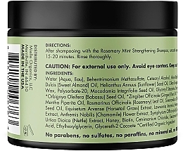 Strengthening Hair Mask - Mielle Organics Rosemary Mint Strengthening Hair Mask — photo N2