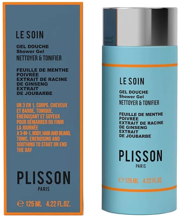 Revitalizing 3-in-1 Shower Gel - Plisson Revitalizing 3-in-1 Shower Gel — photo N1